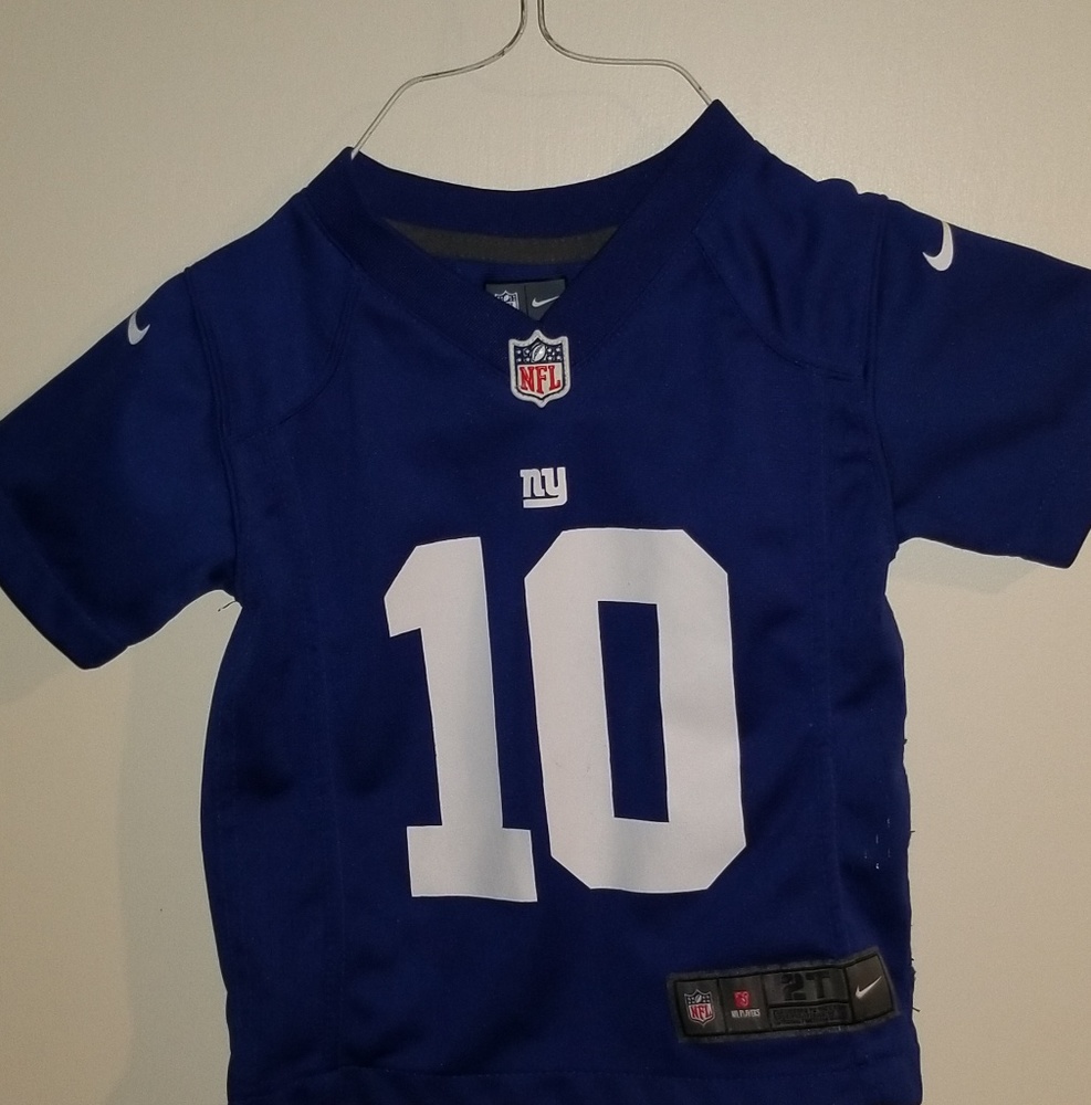 Nike New York Giants Eli Manning Toddler Jersey